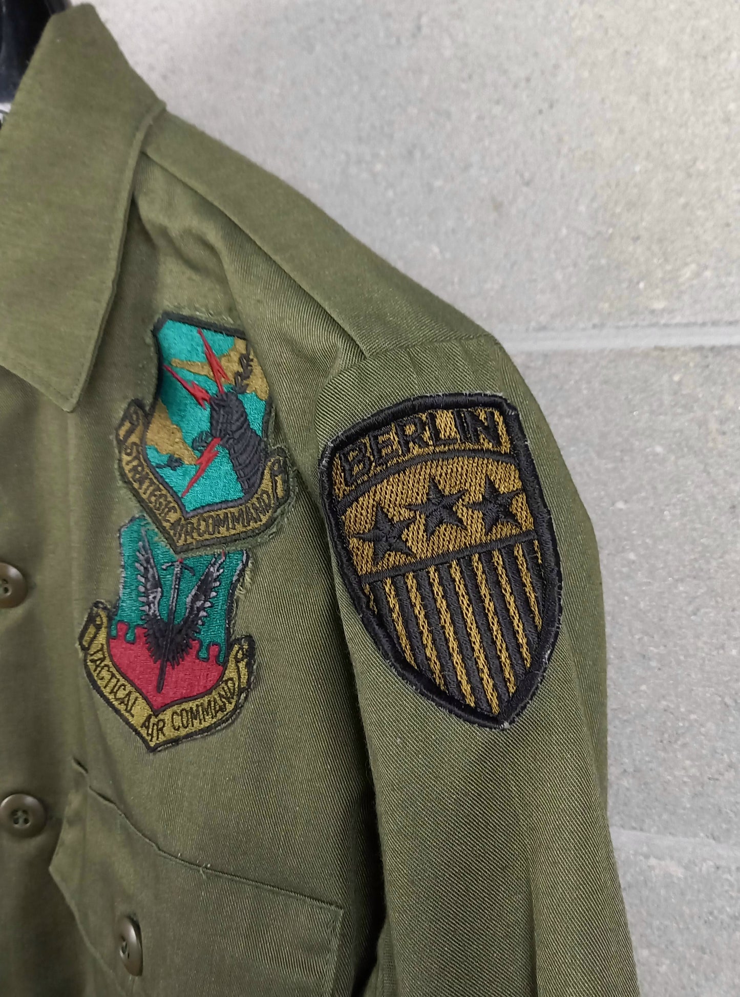 Original Jacket Customized Army Paillettes