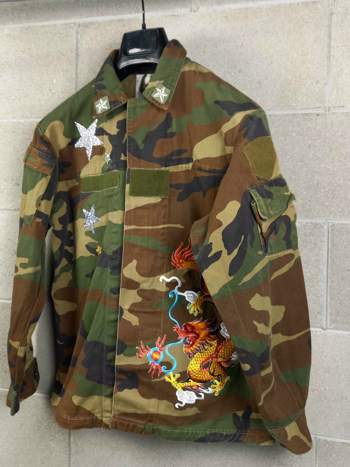 Original Jacket Customized Camouflage Amore è Bellezza