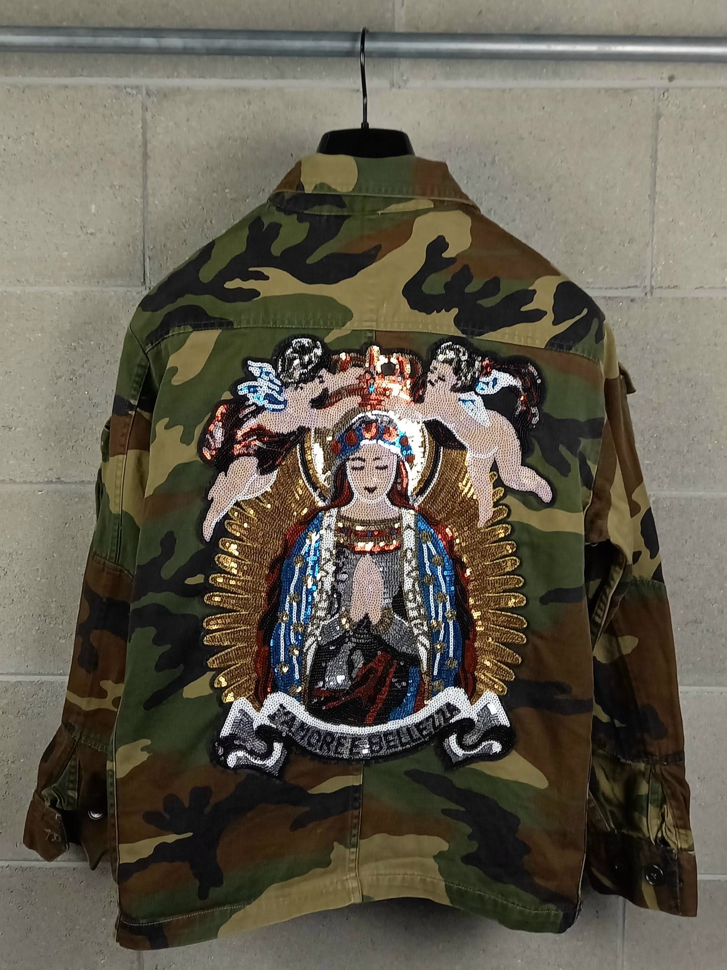 Original Jacket Customized Camouflage Amore è Bellezza