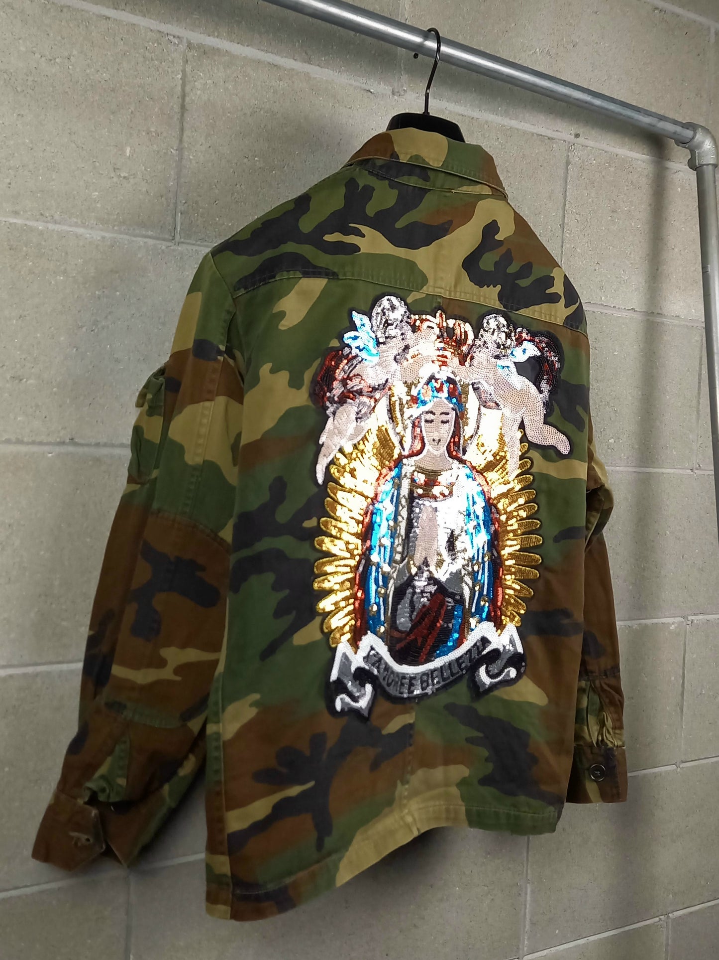 Original Jacket Customized Camouflage Amore è Bellezza