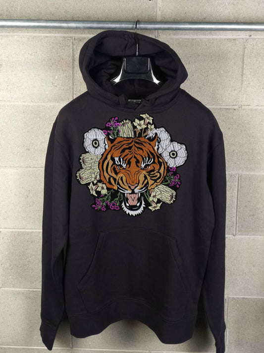 Felpa Tiger Flower con Cappuccio Unisex Russell Athletic