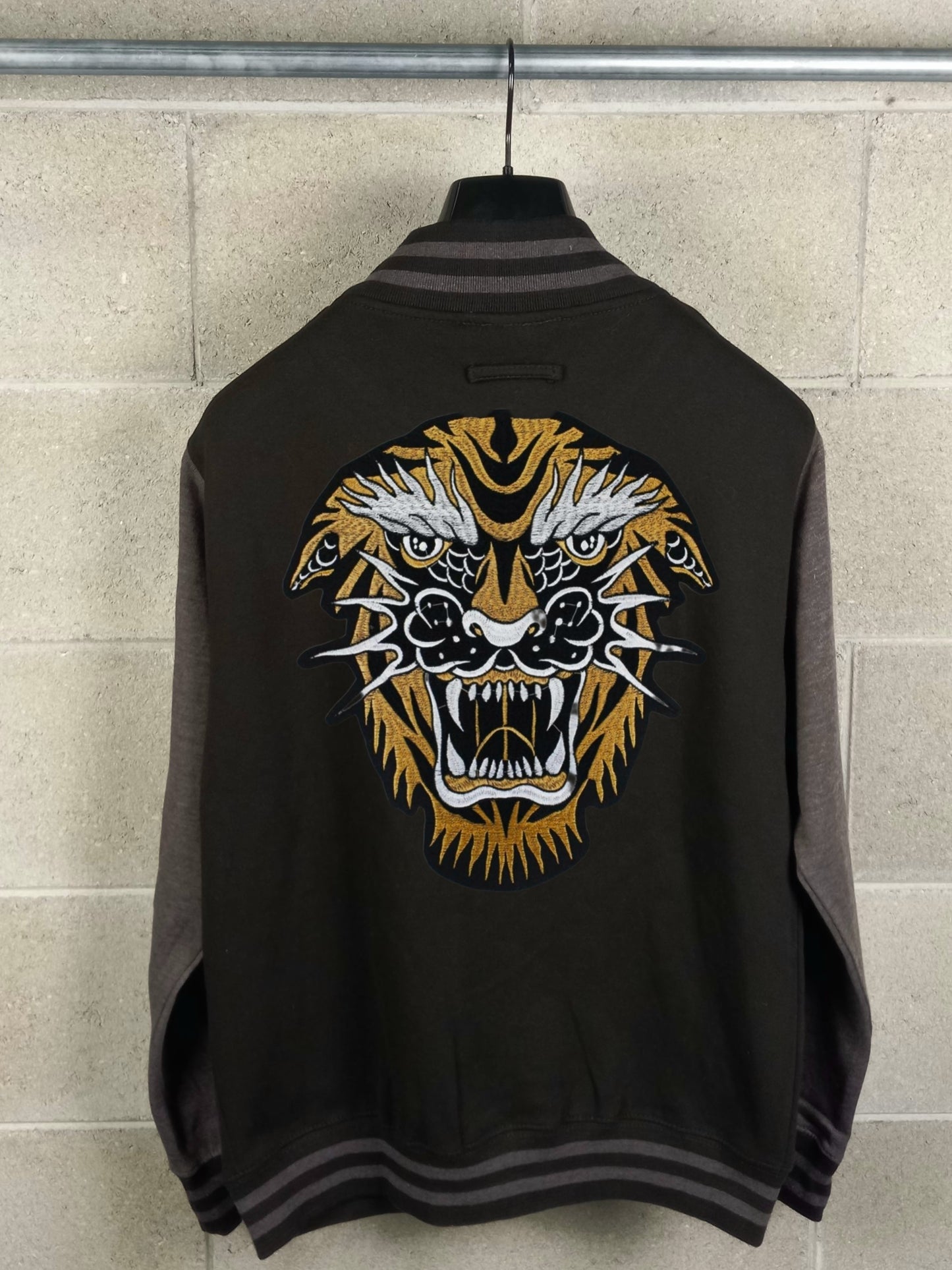 Varsity College Felpa Black/Deep Grey