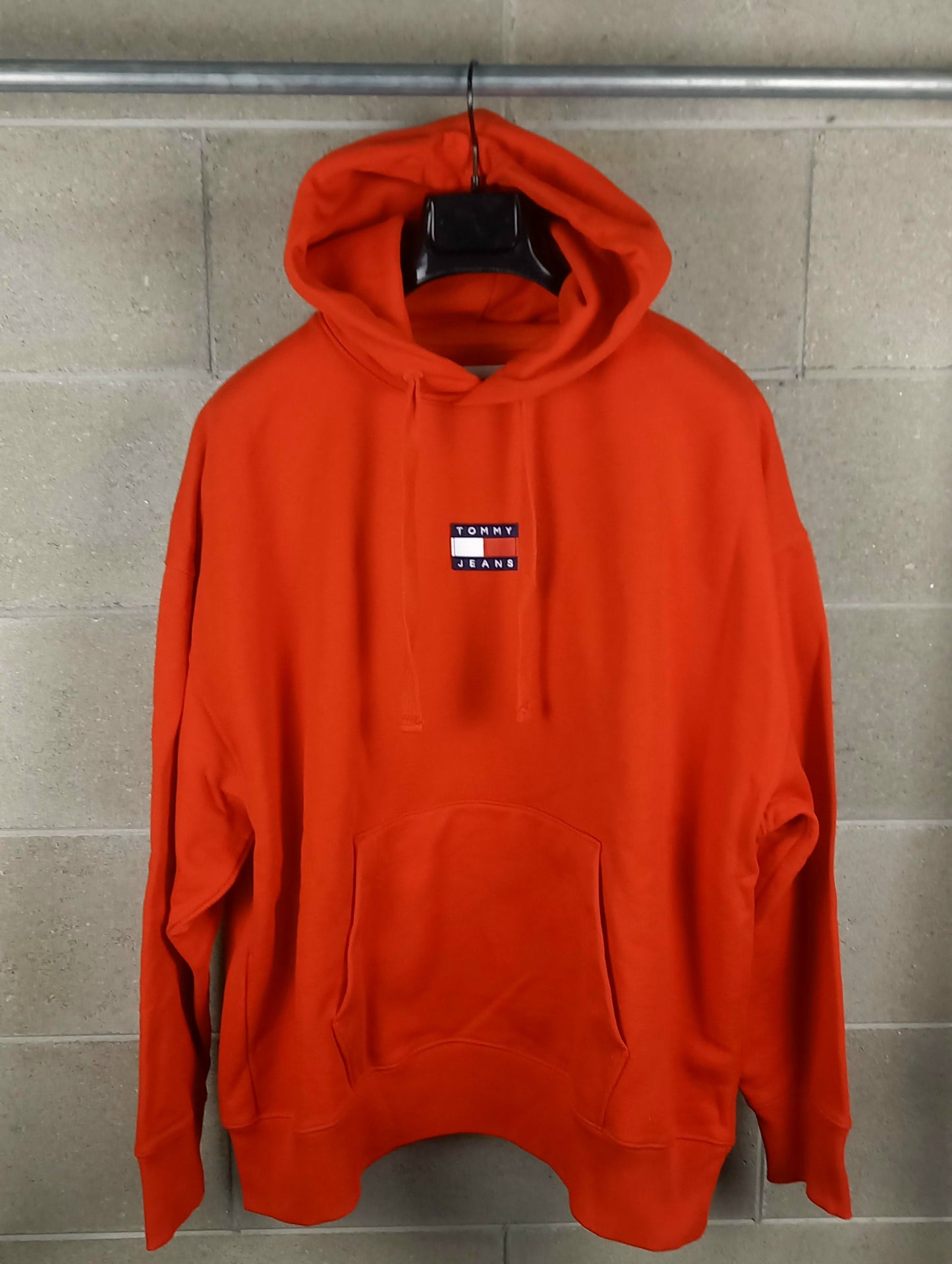 Tommy Hilfiger® Felpa Deep Crimson Oversize Fit
