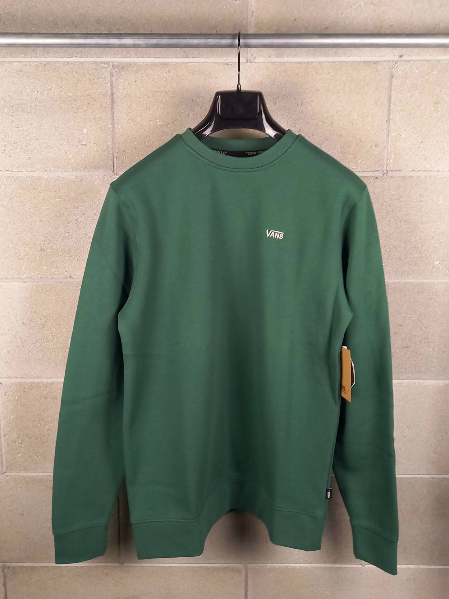 Vans® Felpa Girocollo Oversize Colore Pine Needle