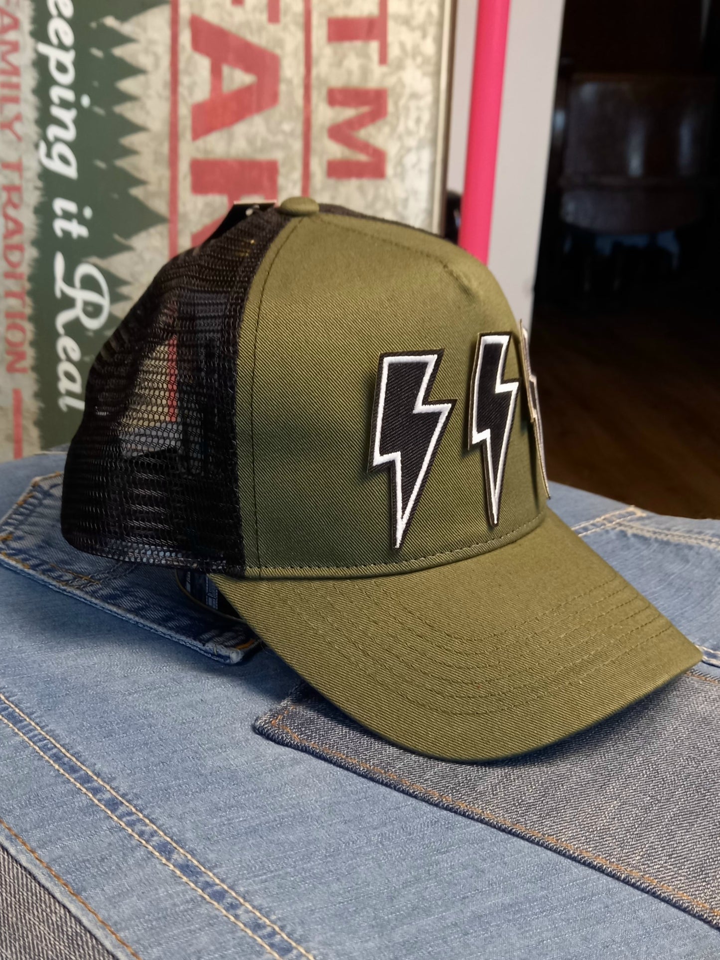 Baseball Trucker Cap Lamps onesize