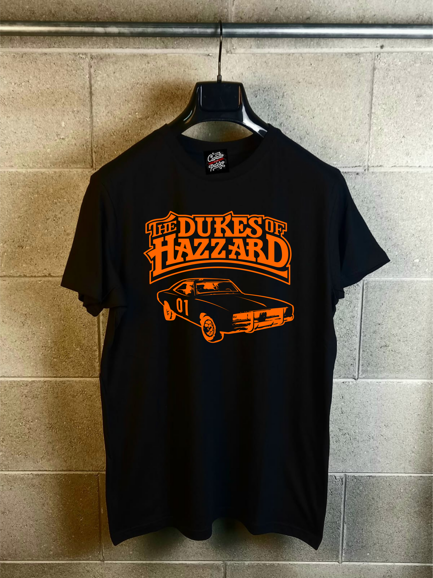 T-shirt Black Dukes of Hazzard
