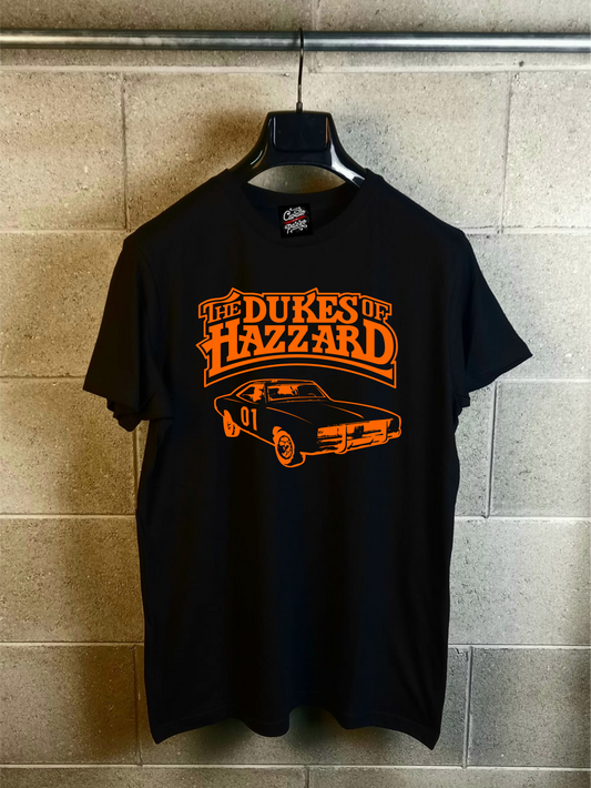 T-shirt Black Dukes of Hazzard
