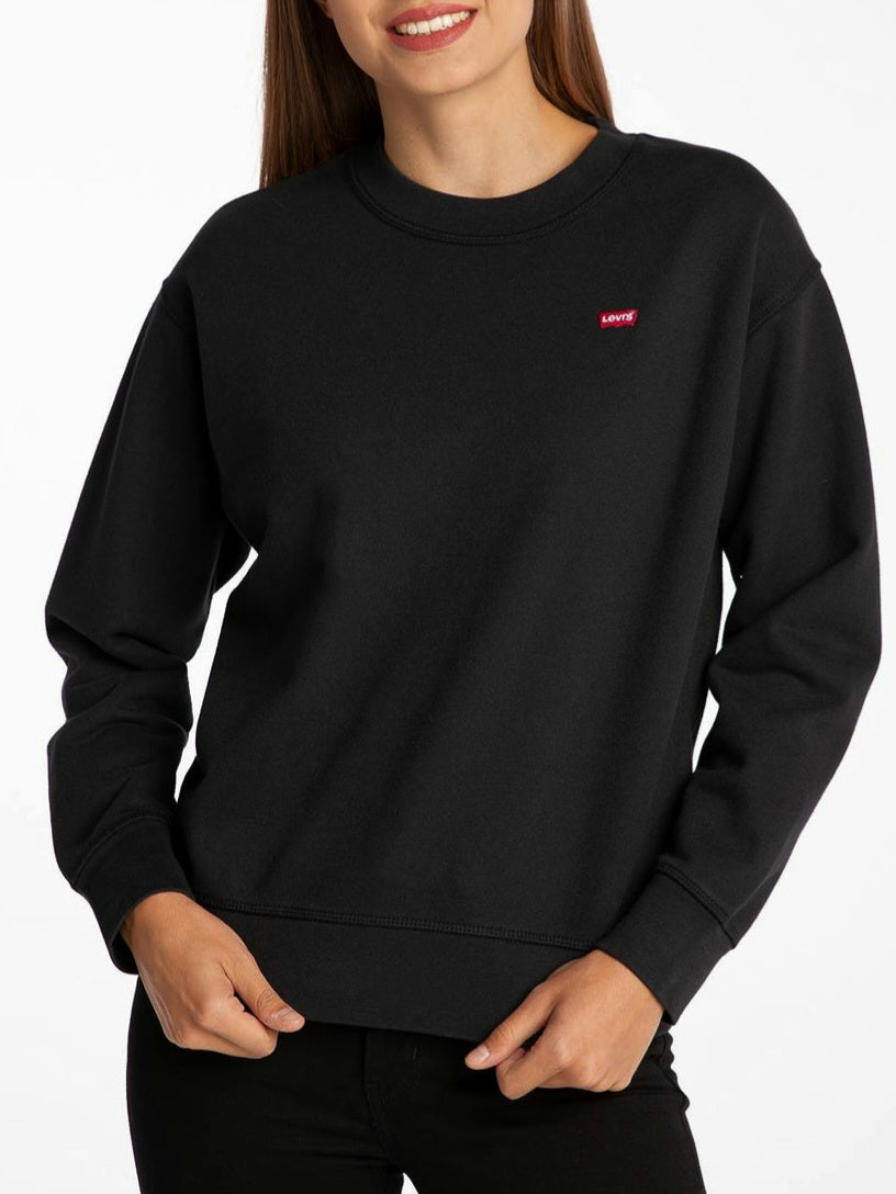 Levi's® Felpa Donna 24688-0006 Standard Crew Black