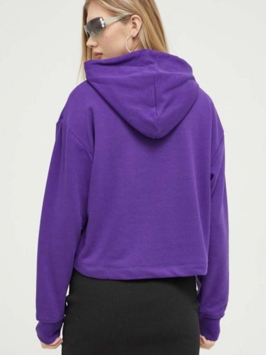 Tommy Hilfiger® Felpa Viola con Cappuccio Regular Fit