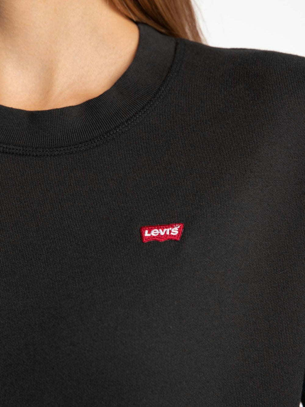 Levi's® Felpa Donna 24688-0006 Standard Crew Black