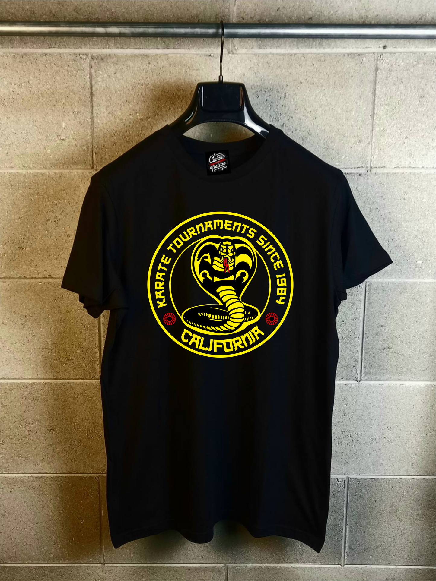 T-shirt Black Karate 1984