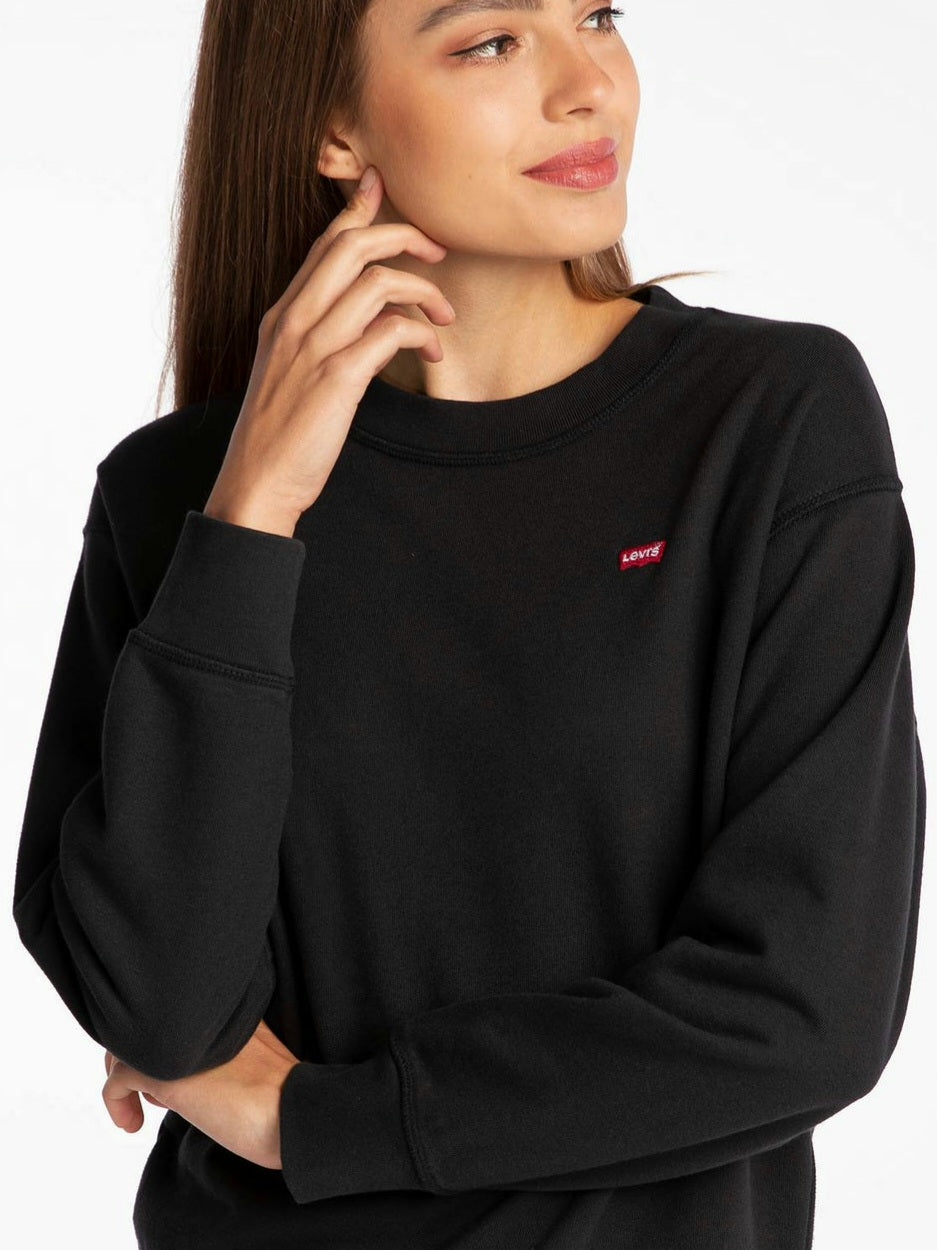 Levi's® Felpa Donna 24688-0006 Standard Crew Black