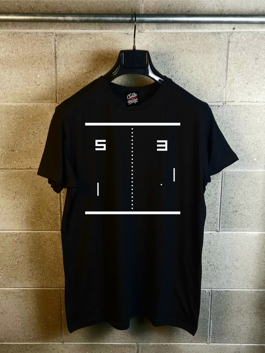 T-shirt Black Pong