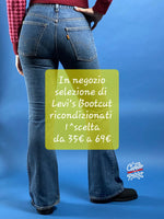 Jeans Uomo/Donna Ricondizionato Bootcut, a Zampa