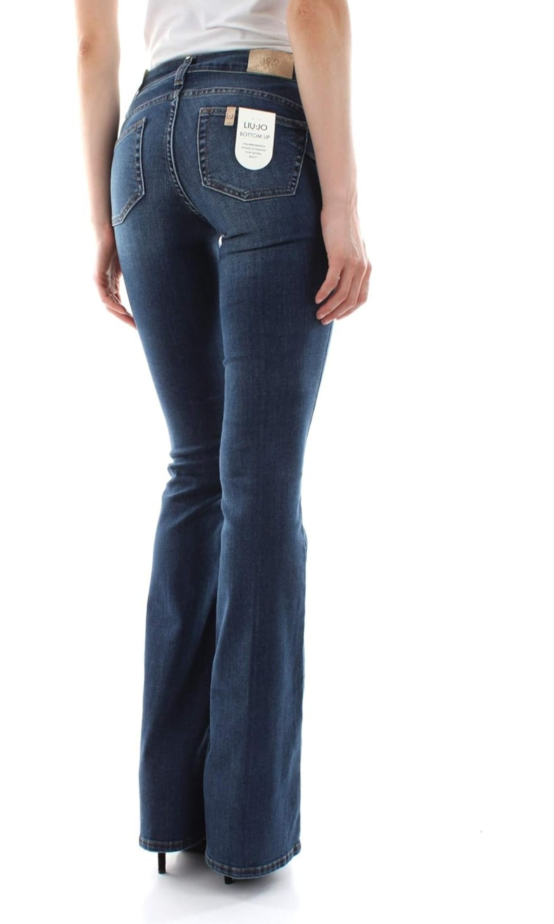 Liu Jo® Jeans Zampa Denim Blue Blow Up Beat Regular UXX030D4186