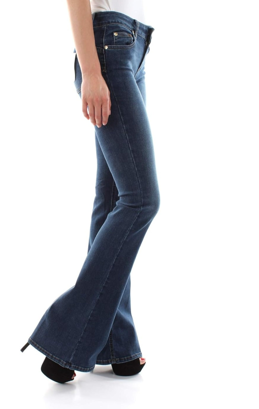 Liu Jo® Jeans Zampa Denim Blue Blow Up Beat Regular UXX030D4186