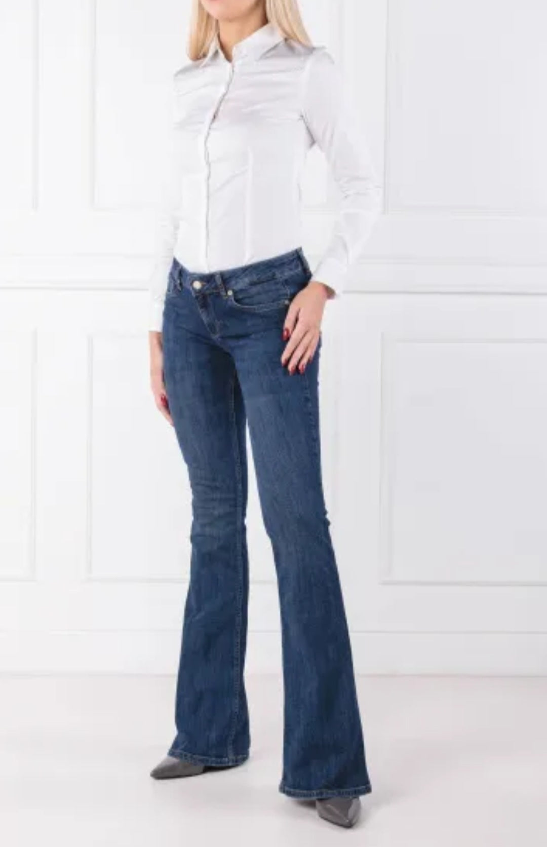 Liu Jo® Jeans Zampa Denim Blue Blow Up Beat Regular U68019D4127