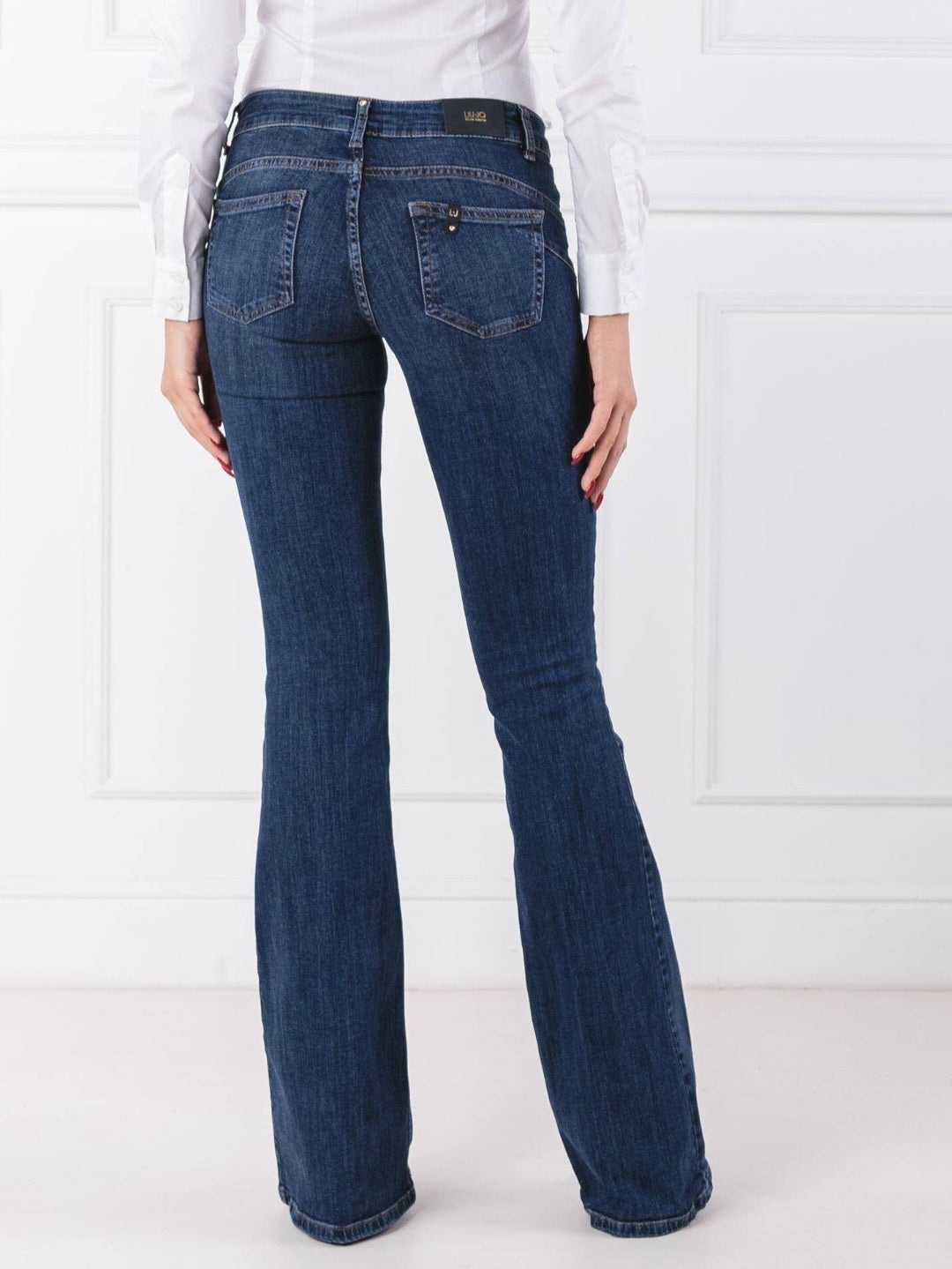 Liu Jo® Jeans Zampa Denim Blue Blow Up Beat Regular U68019D4127