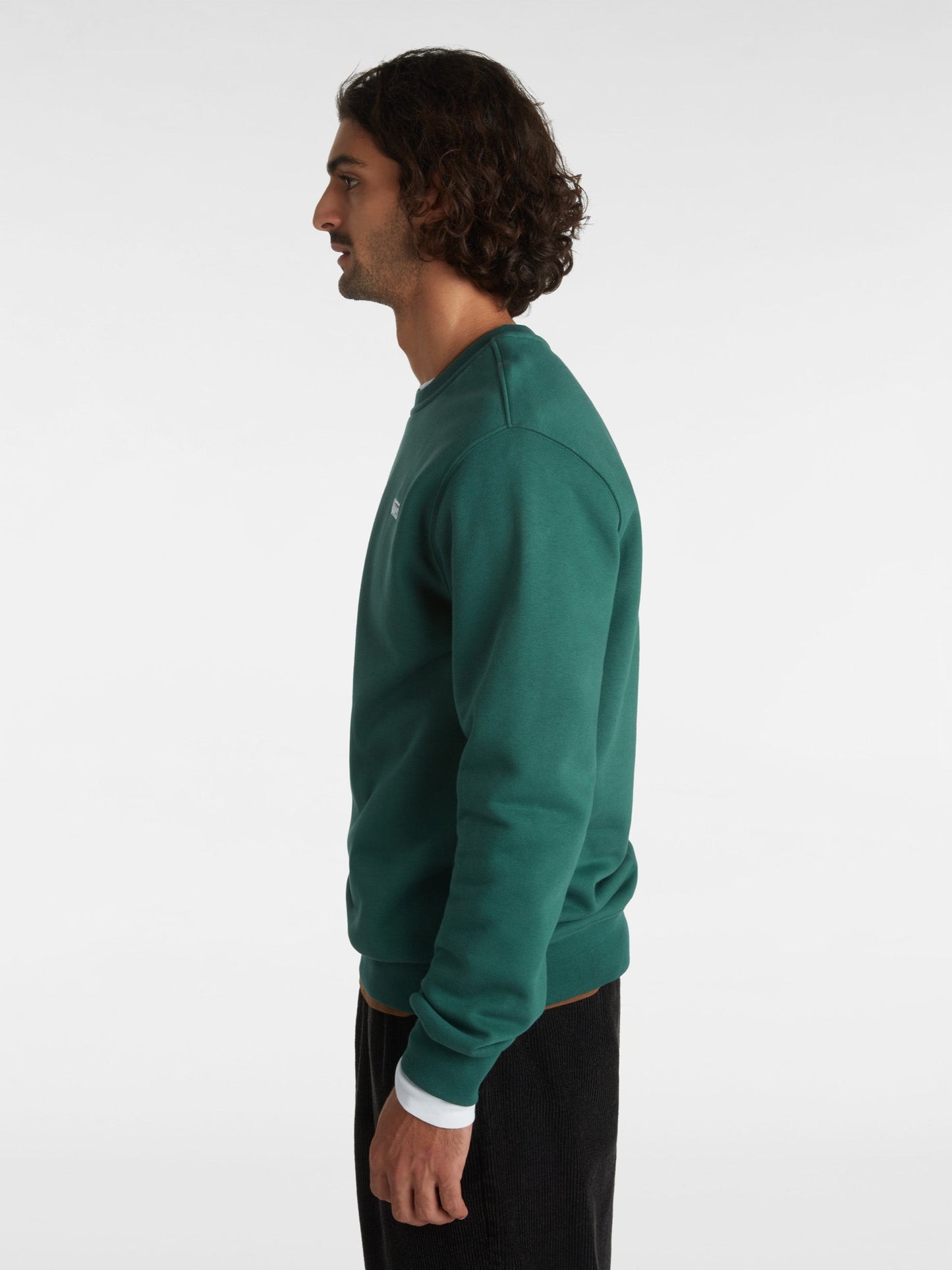 Vans® Felpa Girocollo Oversize Colore Pine Needle