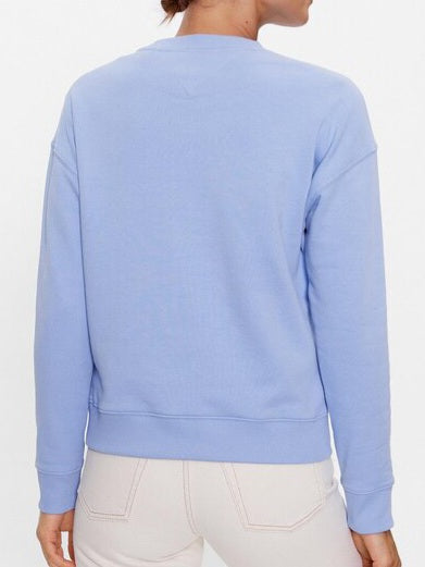 Tommy Hilfiger® Felpa Azzurra girocollo Regular Fit June Iris