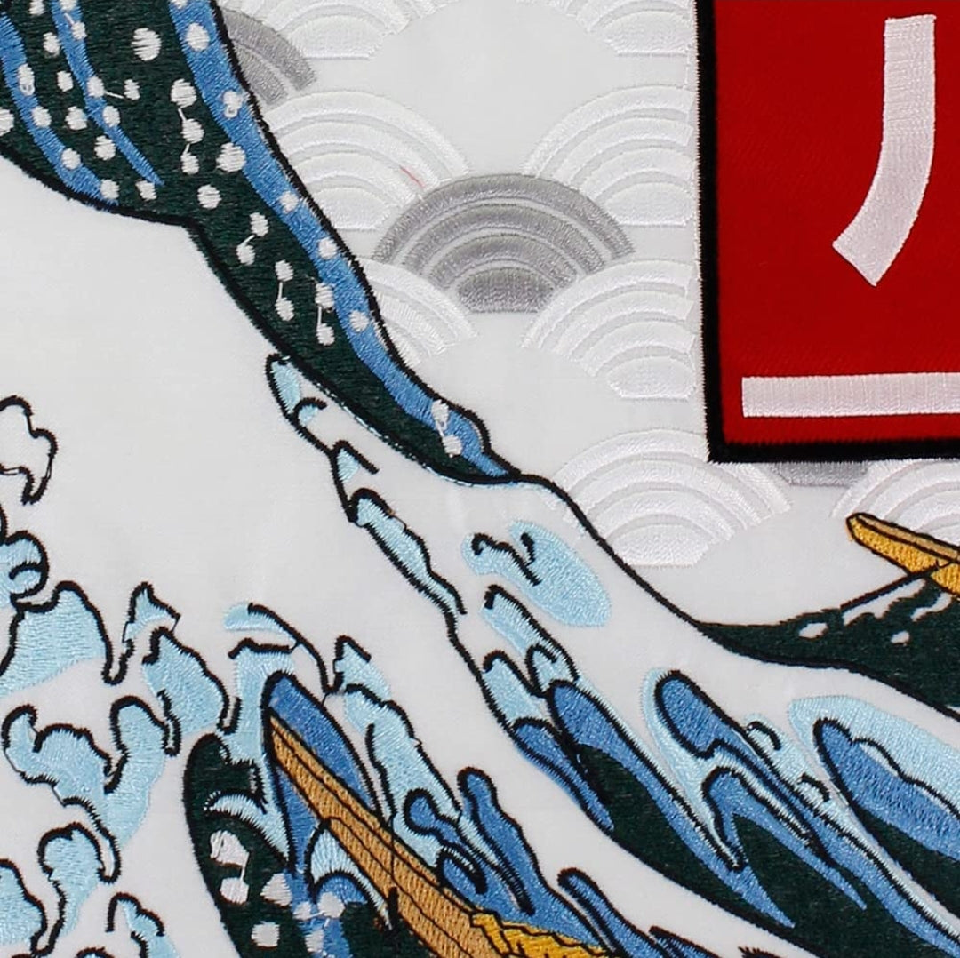 Toppa Patch Ricamata Great Wave