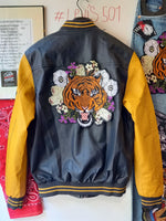 Varsity Jacket Blu/Yellow Tiger 1+ Tiger 2