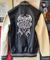Varsity Jacket Blu/White Illuminati