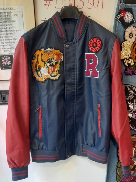 Varsity Jacket Blu/Red Tiger 2