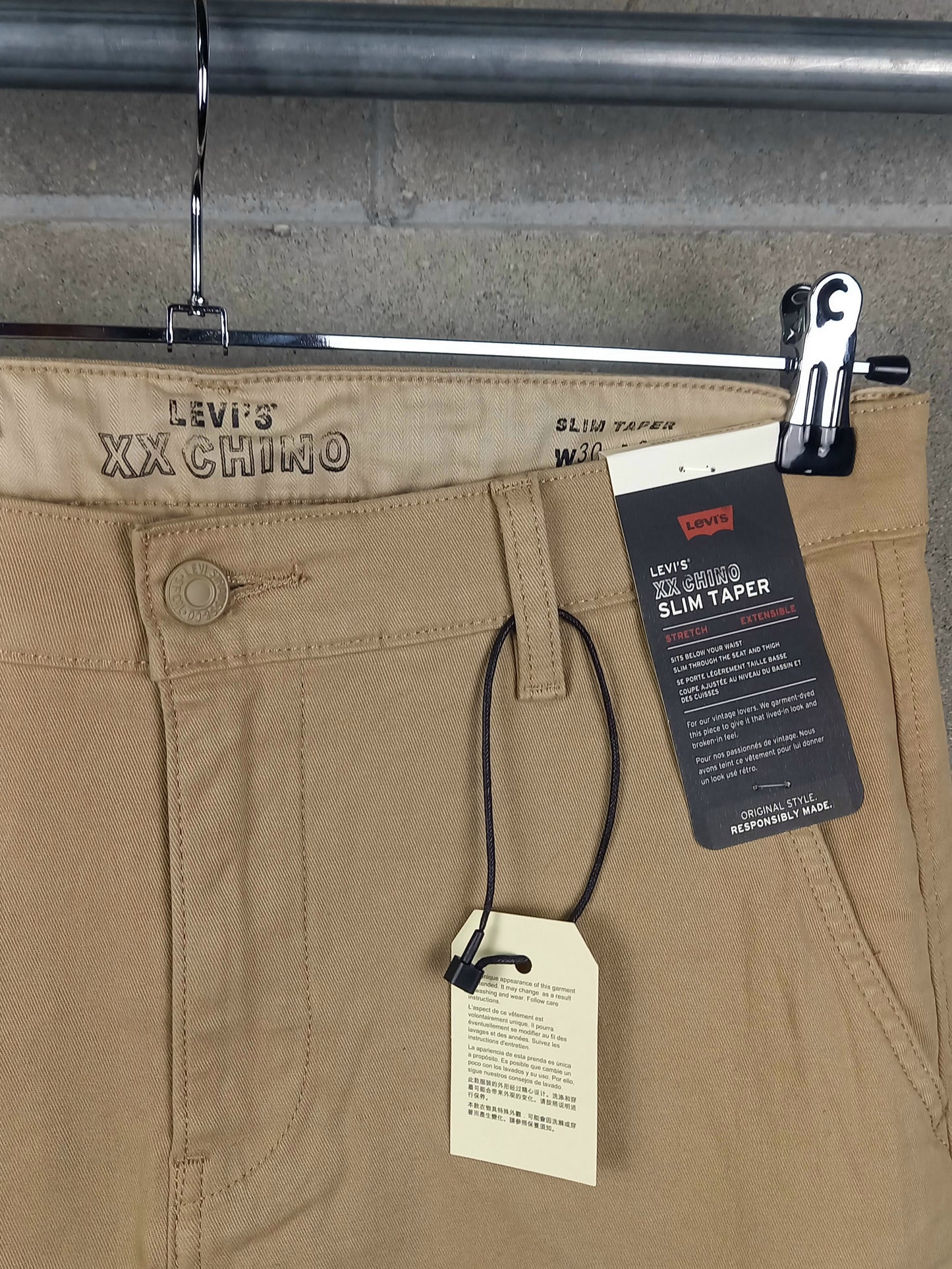 Levi's® XX Chino 17199-0011 Beige Slim Tapered Fit
