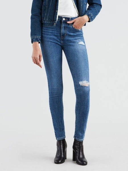 Levi's 721 High Rise Ripped Skinny Women's Jeans