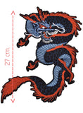 Toppa Patch Ricamata Red Dragon