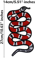 Toppa Patch Ricamata Snake/Serpente